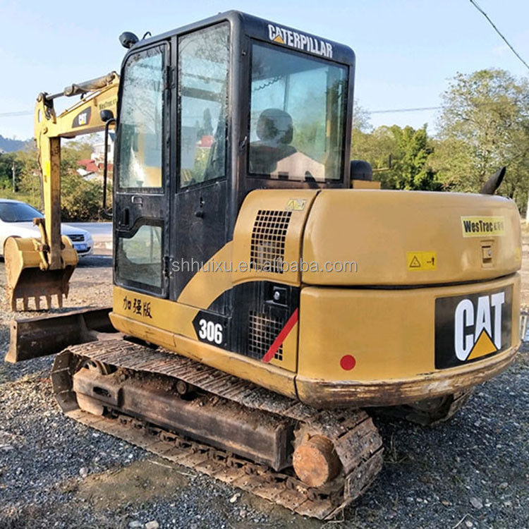Gebruikte Caterpillar Graafmachine Tweedehands kleine hydraulische kruipgraafmachine CAT306 goede kwaliteit Caterpillar op voorraad