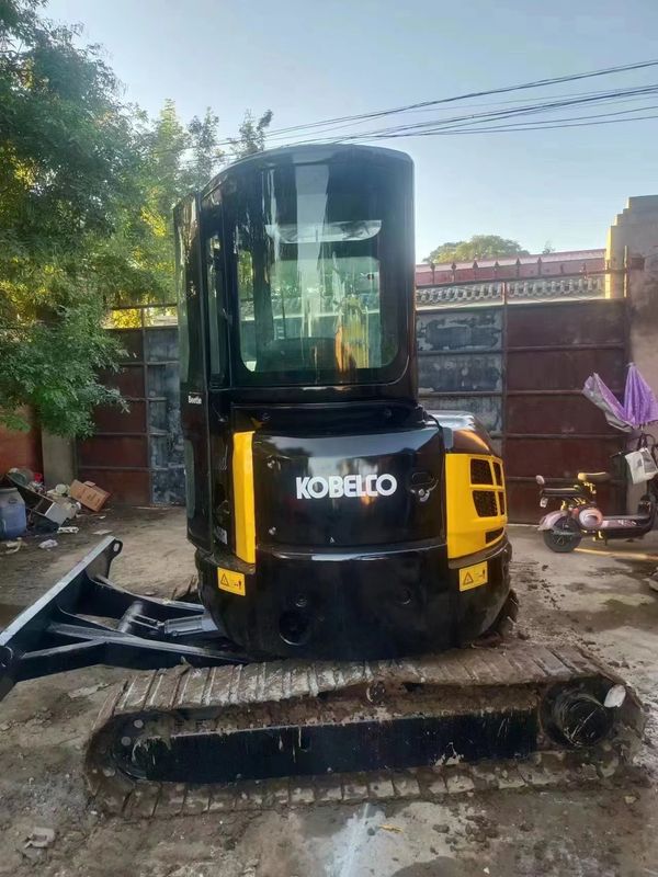 Gebruikte mini-graafmachine prijs Kobelco 35SR tweedehands mini-graafmachine gebruikte machines 3,5 ton hydraulische kruiper-buigmachine