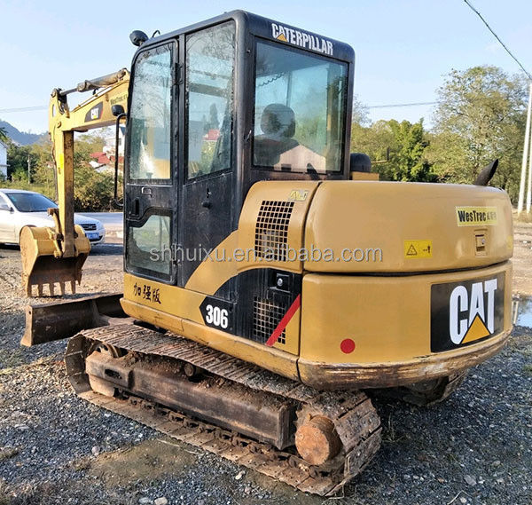 Gebruikte Caterpillar Graafmachine Tweedehands kleine hydraulische kruipgraafmachine CAT306 goede kwaliteit Caterpillar op voorraad