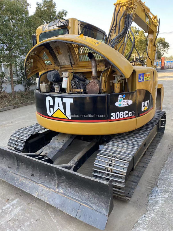 Gebruikte mini graver crawler graver CAT308C Goedkope prijs Tweedehands crawler graver in goede staat