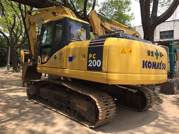 Gebruikte graafmachine komatsu pc120 pc130 pc140 pc200 pc300 met hoge kwaliteit en lage prijs te koop in Shanghai