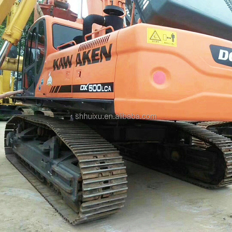 Gebruikte warm verkoop goedkope prijs goede kwaliteit bouwmachine kruiper graafmachine merk Korea DOOSAN500