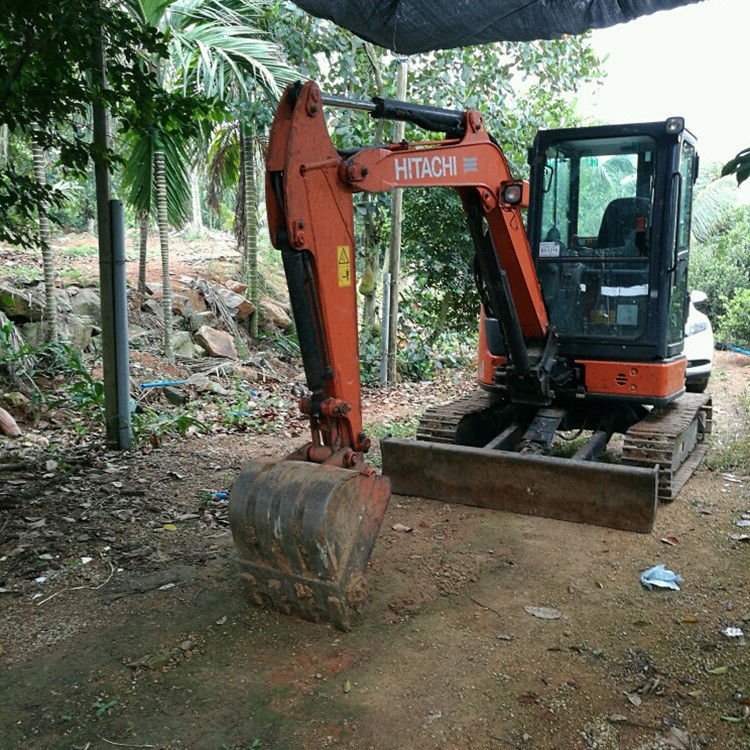 Gebruikte Hitachi ZX35 Hydraulische Crawler Excavator, Hitachi ZX35U-2 ZX35U Chain Digger Goedkope prijs
