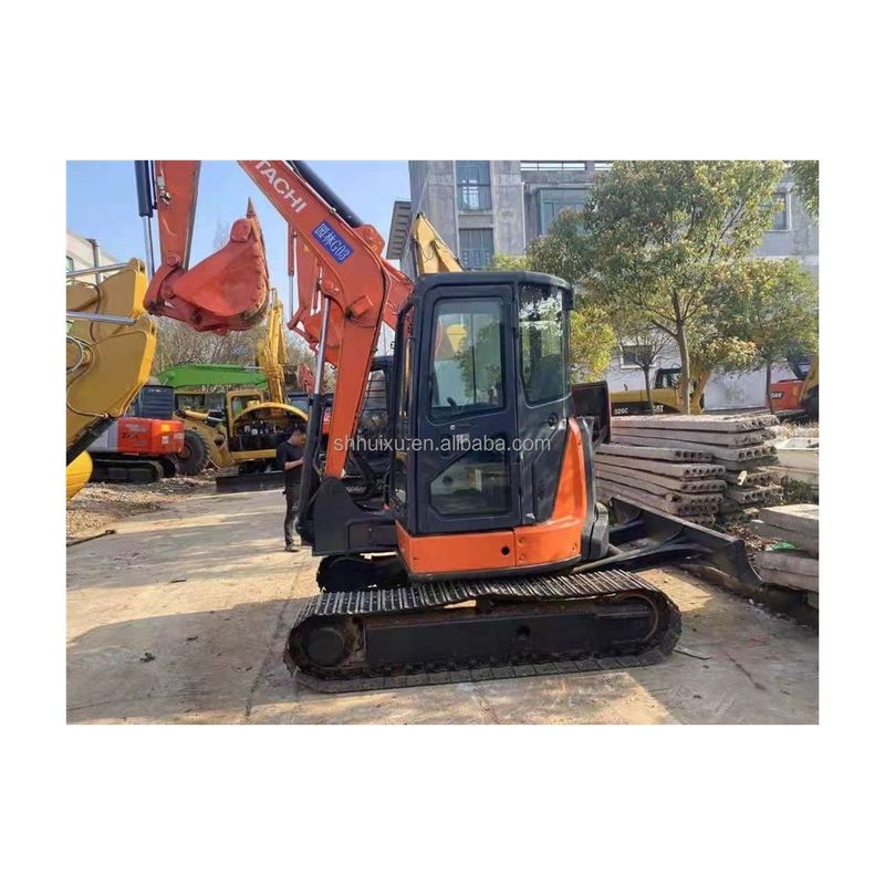 Hitachi warm verkoop Tweedehands hydraulische graafmachine in goede staat HITACHI 55 Goedkope prijs gebruikte mini graver Japans