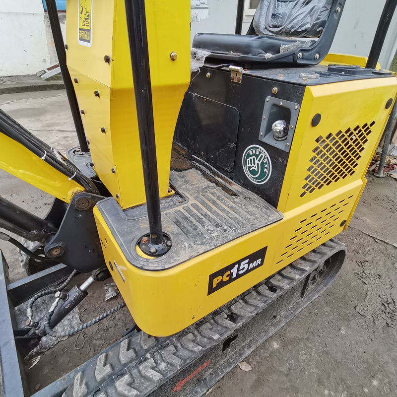 Komatsu KOMATSU PC15 tweedehands hydraulische kruipergraver Japanse oorsprong Goedkope prijs Gebruikte mini-graver Leuke kwaliteit Komatsu-graver