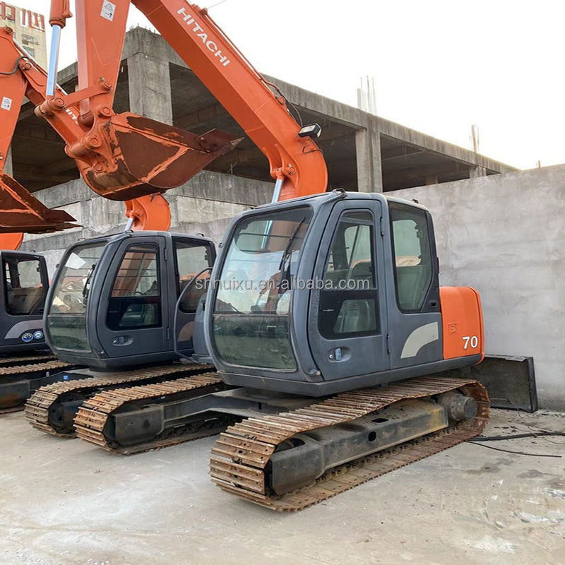 Hitachi Hot Sale Best verkopende gebruikte mini graver HITACHI ZX70 Japanse oorsprong Tweedehands hydraulische Crawler Excavator in goede staat