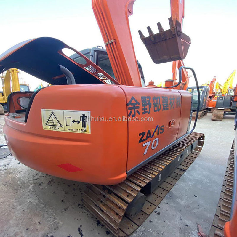 Hitachi Hot Sale Best verkopende gebruikte mini graver HITACHI ZX70 Japanse oorsprong Tweedehands hydraulische Crawler Excavator in goede staat