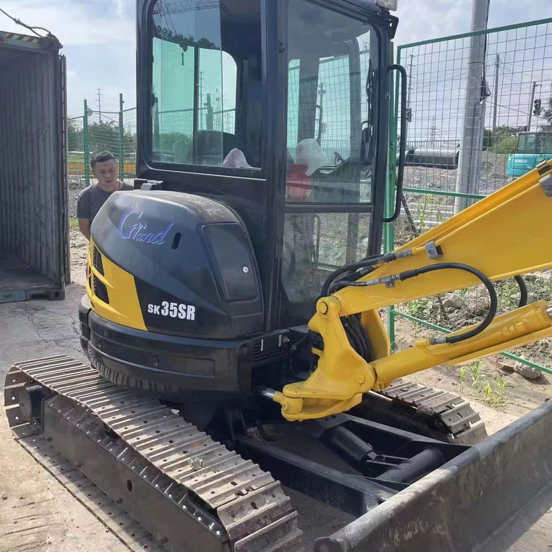 hoge kwaliteit gebruikte graafmachine kobelco 35sr/werkende staat tweedehands goedkope graafmachine kobelco 35sr