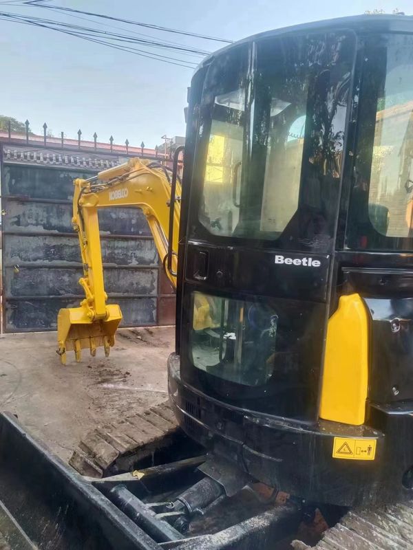 hoge kwaliteit gebruikte graafmachine kobelco 35sr/werkende staat tweedehands goedkope graafmachine kobelco 35sr