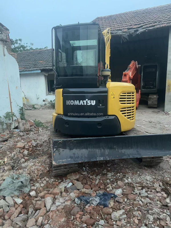 Hoge kwaliteit KOMATSU PC55MR tweedehands hydraulische graafmachine Japanse oorsprong/Gebruikte mini graver KOMATSU PC55MR Goedkope prijs