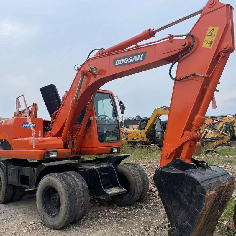 China wielen graafmachine Doosan 150 tweedehands graafmachine zware machine grote graafmachine