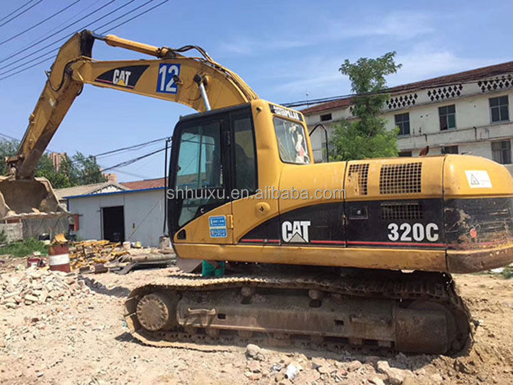 Japan gebruikt kat 320 graafmachine Tweedehands hydraulische kruiper graafmachine CAT320C in goede staat te koop CAT 303 kat 306 graafmachine
