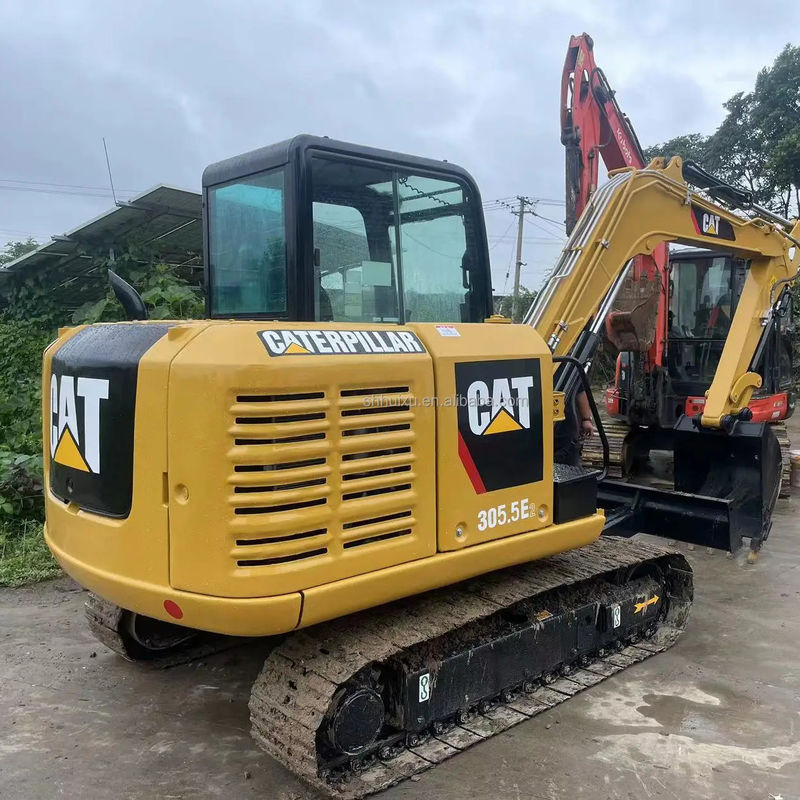 CAT MACHINE Nieuwe versie Japanse originele gebruikte kleine graver CAT 305.5E 5.5TON graafmachine met hydraulische lijn
