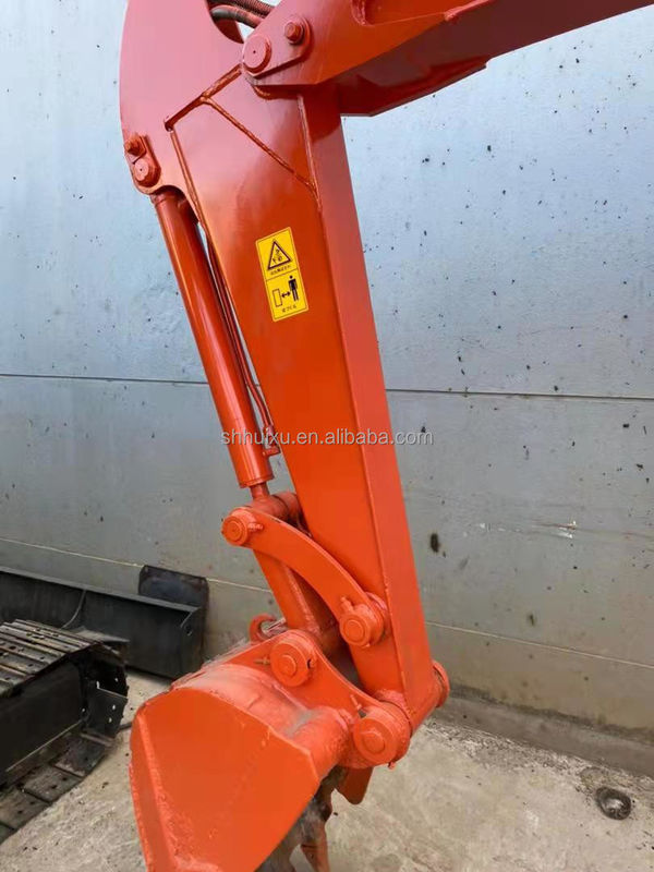 HITACHI in voorraad Tweedehands Kleine hydraulische Crawler Excavator goede staat HITACHI ZX40U/Gebruikte mini-graver Japanse HITACHI ZX40U te koop