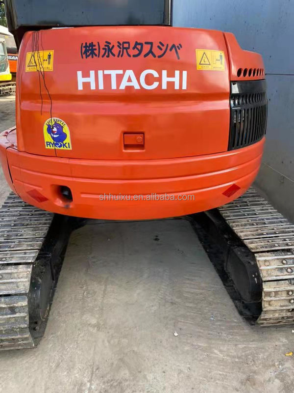 HITACHI in voorraad Tweedehands Kleine hydraulische Crawler Excavator goede staat HITACHI ZX40U/Gebruikte mini-graver Japanse HITACHI ZX40U te koop