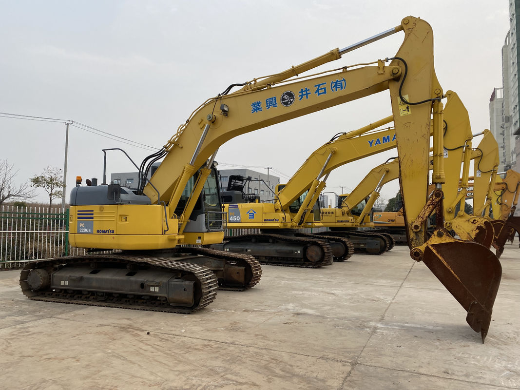 Komatsu KOMATSU PC228 tweedehands goede kwaliteit hydraulische kruiper graafmachine gebruikte graafmachine Japanse oorsprong Komatsu Graafmachine