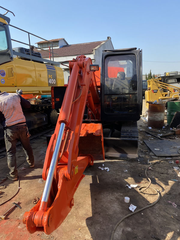 Hitachi in voorraad gebruikte Hitachi mini graafmachine zx60 Japan 2000 /Gebruikte mini graafmachine Hitachi ZX60 Goedkope prijs
