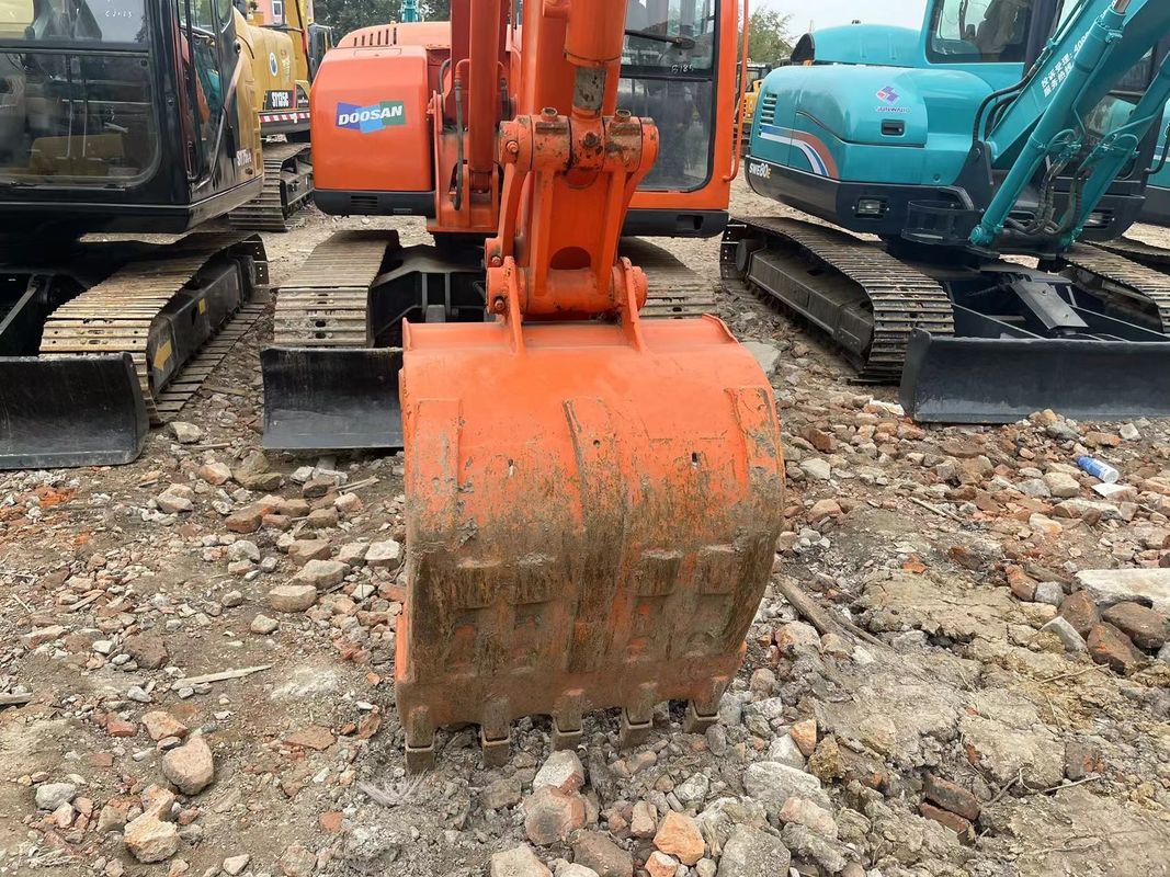 Goede prestaties graafmachine Doosan DX75 kleine graver gebruikte machines 6 ton graaf verkoop voor mini de beste graafmachine