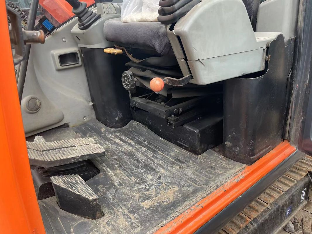 Gebruikte mini graafmachine Doosan DX75 kleine graver gebruikte machines 6 ton hand aarde graver kleine graver