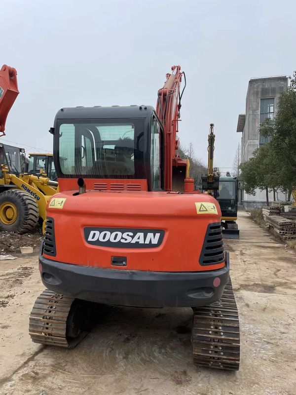 Verkoop van mini-graafmachines voor Doosan DX60 mini-gebruikte mini-graafmachines