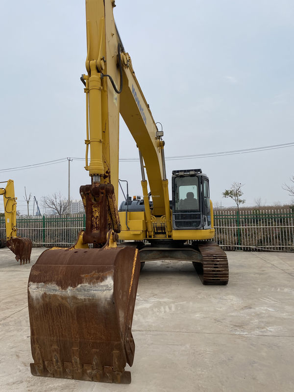 Komatsu Gebruikte graafmachine KOMATSU PC228US Japanse oorsprong/tweedehands hydraulische kruipergraver van goede kwaliteit Komatsu-graver
