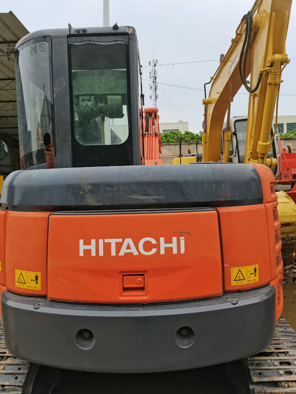 Hitachi in voorraad Leuke kwaliteit Hitachi ZX65 Tweedehands hydraulische kruipergraver/Gebruikte minigraver Hitachi ZX65 Goedkope prijs