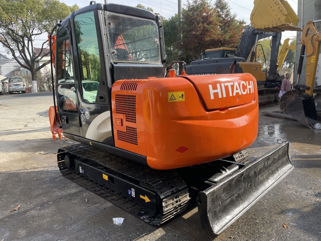 Gebruikte Hitachi 55U ZX60 ZX70 ZX120 mini graafmachine tweedehands Hitachi mini digge 55U te koop
