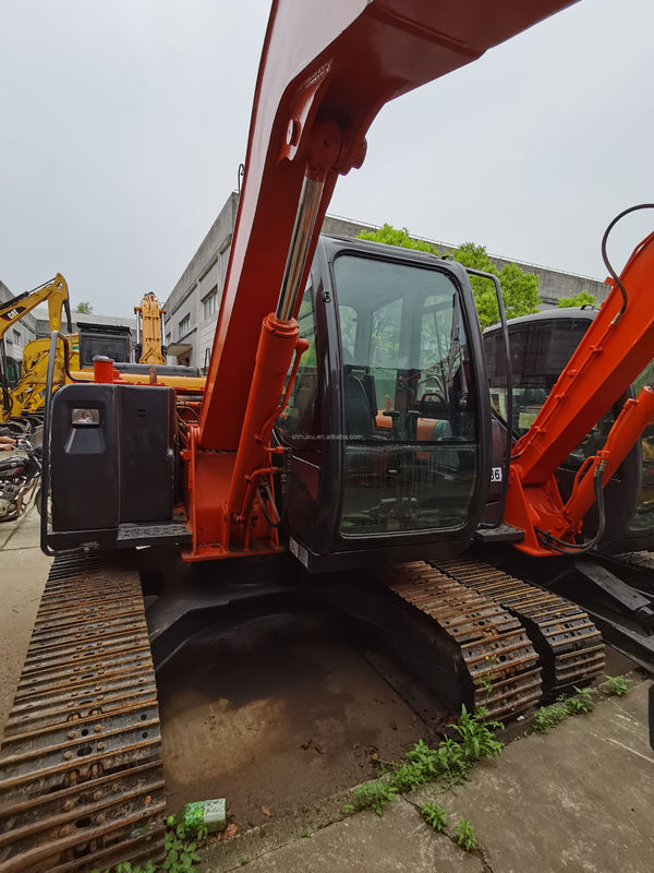Hitachi in voorraad Goede staat Hitachi ZX70 tweedehands hydraulische graafmachine / Gebruikte mini graver Hitachi ZX70 Goedkope prijs