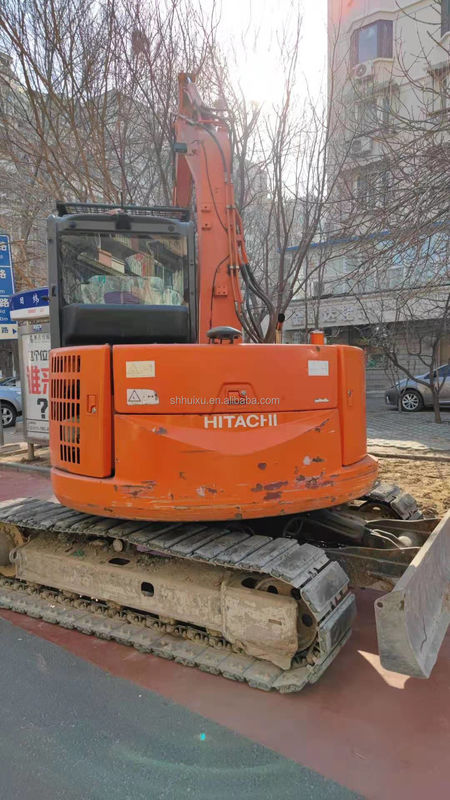 Hitachi Warme verkoop Gebruikte mini graafmachine Hitachi ZX75 goedkope prijs Leuke kwaliteit Tweedehands hydraulische graafmachine
