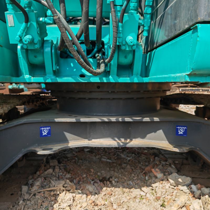 Blauwe Kleur Gebruikte Crawler Excavator Tweedehands 135 Kobelco Excavator