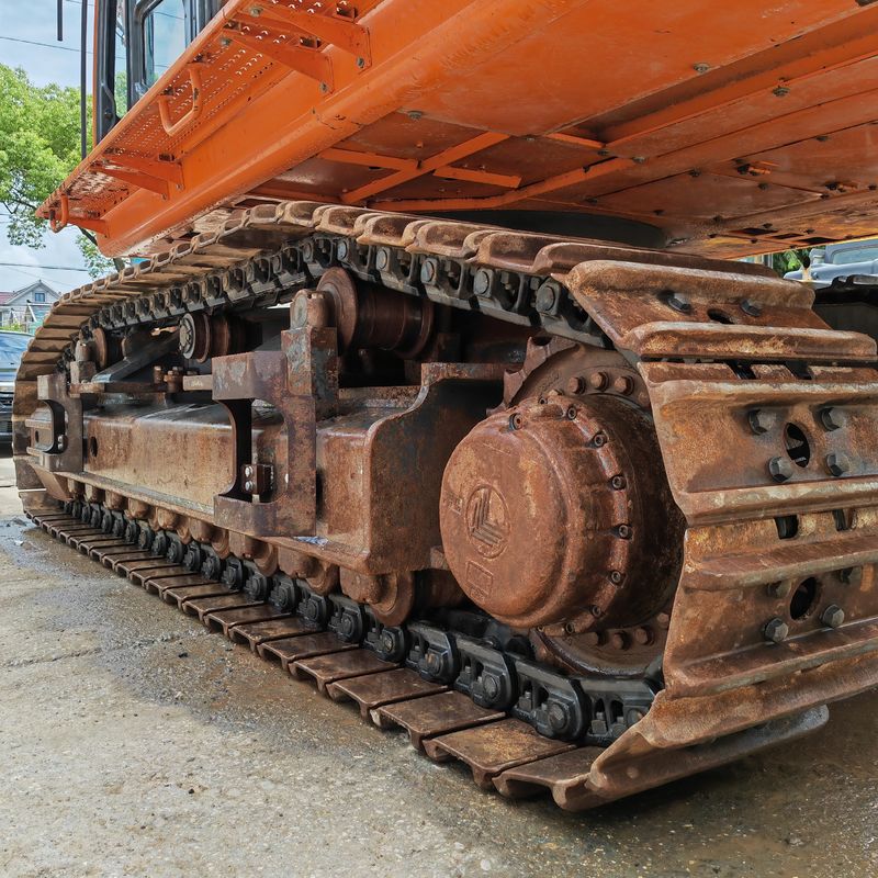 Uitstekende kwaliteit Tweedehands hydraulische kruipgraver DOOSAN DH500/gebruikte doosan dh 500 te koop