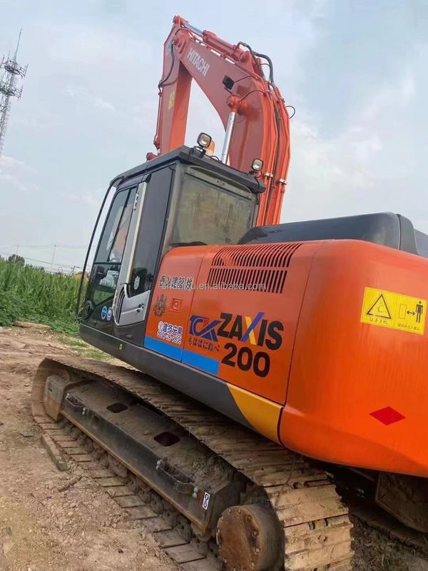 Hitachi in voorraad Hitachi ZX200-3 tweedehands Hydraulische graafmachine in goede staat/gebruikte graafmachine Hitachi ZX200-3 Goedkope prijs