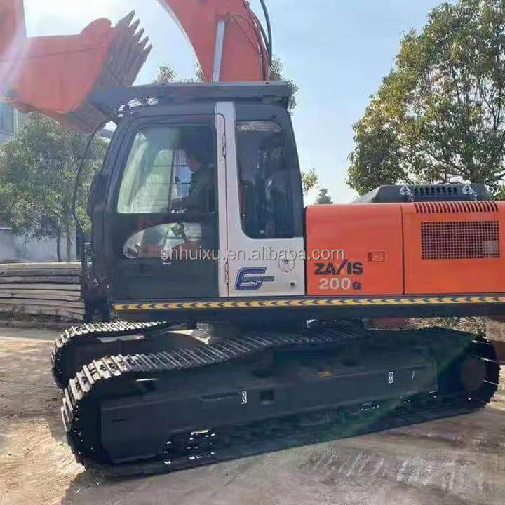 Hitachi in voorraad Goede staat Hitachi ZX200-5 tweedehands Hydraulische graafmachine/gebruikte graafmachine Hitachi ZX200-5 Goedkope prijs