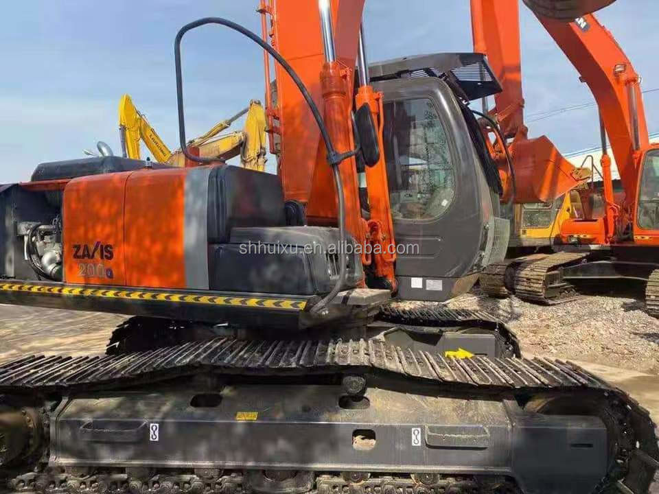 Hitachi in voorraad Goede staat Hitachi ZX200-5 tweedehands Hydraulische graafmachine/gebruikte graafmachine Hitachi ZX200-5 Goedkope prijs