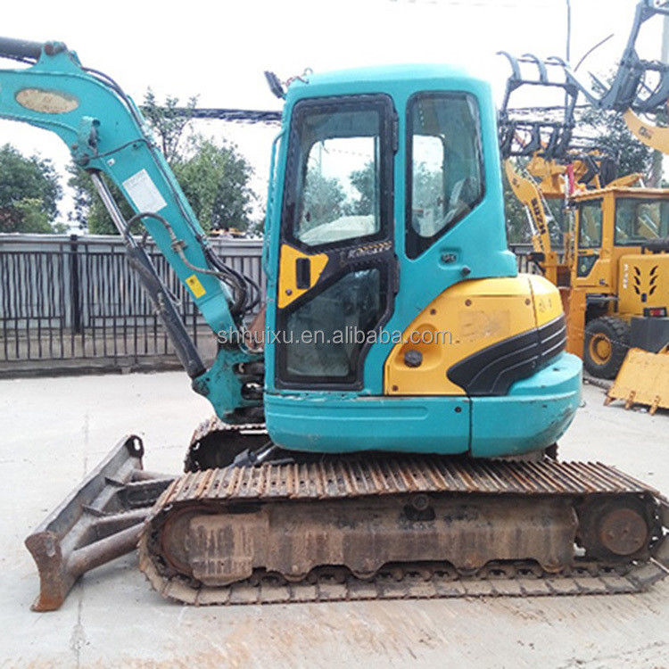 Japanse kwaliteit gebruikte graafmachine Kubota 161 kleine 6,1 ton mini tweedehands kruipergraafmachine