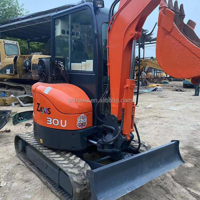 Hitachi warmverkoop Leuke kwaliteit Hitachi ZX30U tweedehands hydraulische kruipergraver / Gebruikte mini-graver Hitachi ZX30U Goedkope prijs