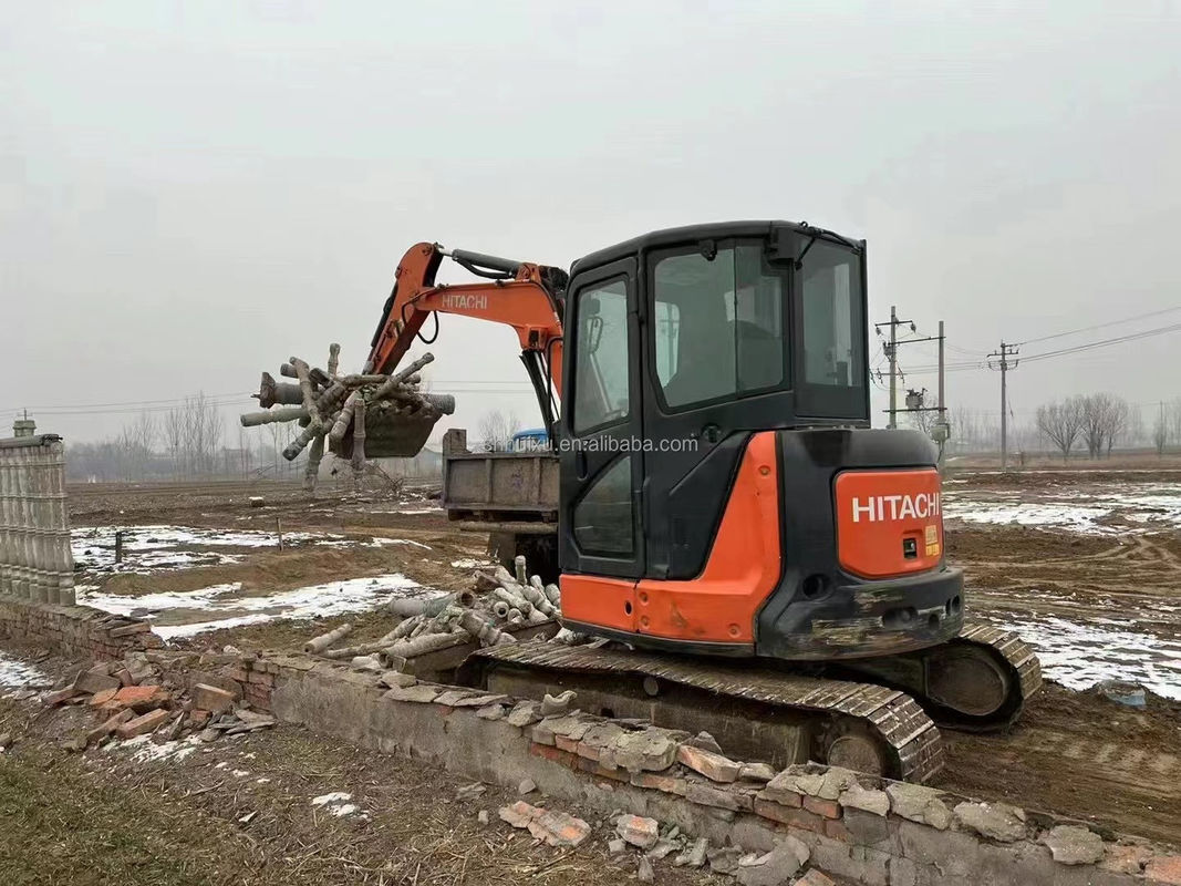 Hitachi Warme verkoop Gebruikte mini graafmachine Hitachi ZX55U Goedkope prijs/leuke kwaliteit Hitachi ZX55U Tweedehands hydraulische kruipgraver
