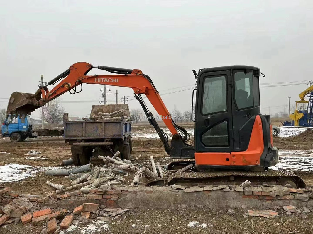 Hitachi Warme verkoop Gebruikte mini graafmachine Hitachi ZX55U Goedkope prijs/leuke kwaliteit Hitachi ZX55U Tweedehands hydraulische kruipgraver
