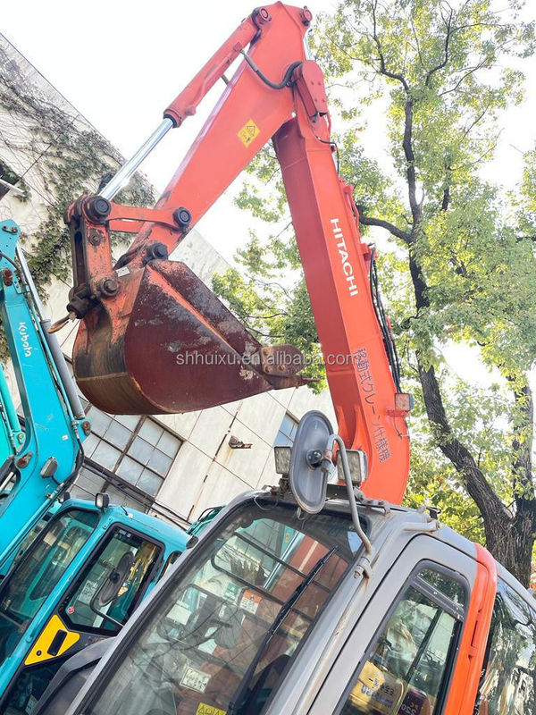 Hitachi in voorraad Japanse oorsprong Hitachi ZX75 Tweedehands hydraulische kruipergraver/Gebruikte minigraver Hitachi ZX75 goede kwaliteit Goedkope prijs