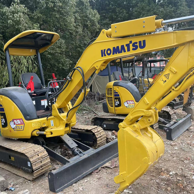Gebruikte, uitstekende staat komatsu pc35 op voorraad, gebruikte komatsu graafmachine, komatsu pc35 pc55 pc56 pc70 China Goedkope graafmachine