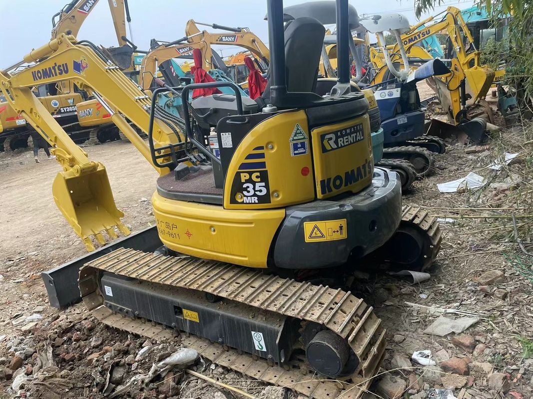 Gebruikte, uitstekende staat komatsu pc35 op voorraad, gebruikte komatsu graafmachine, komatsu pc35 pc55 pc56 pc70 China Goedkope graafmachine