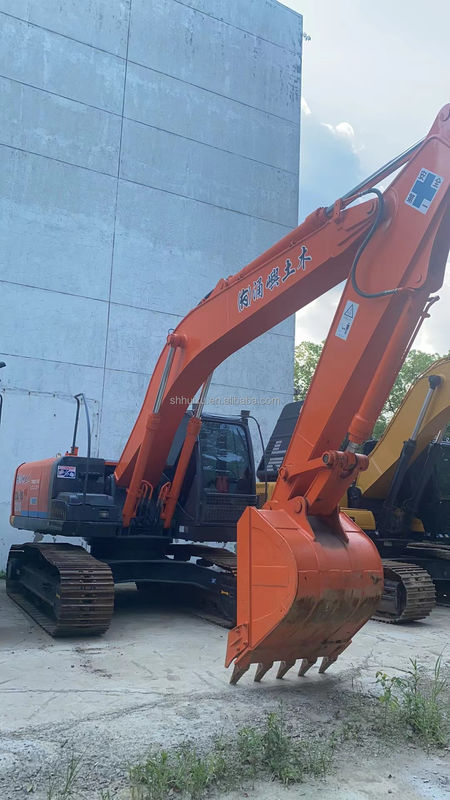 HITACHI Warm verkoop Gebruikte graafmachine HITACHI ZX200 Uitstekende kwaliteit Tweedehands Hydraulische Crawler Excavator Japanse oorsprong te koop