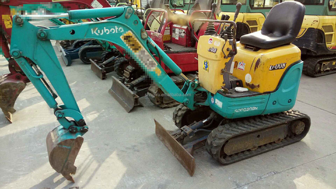 Tweedehands hydraulische kruiper Graafmachine Kubota08 Hoogwaardige/gebruikte mini graver Kubota08 Japanse oorsprong goedkope prijs