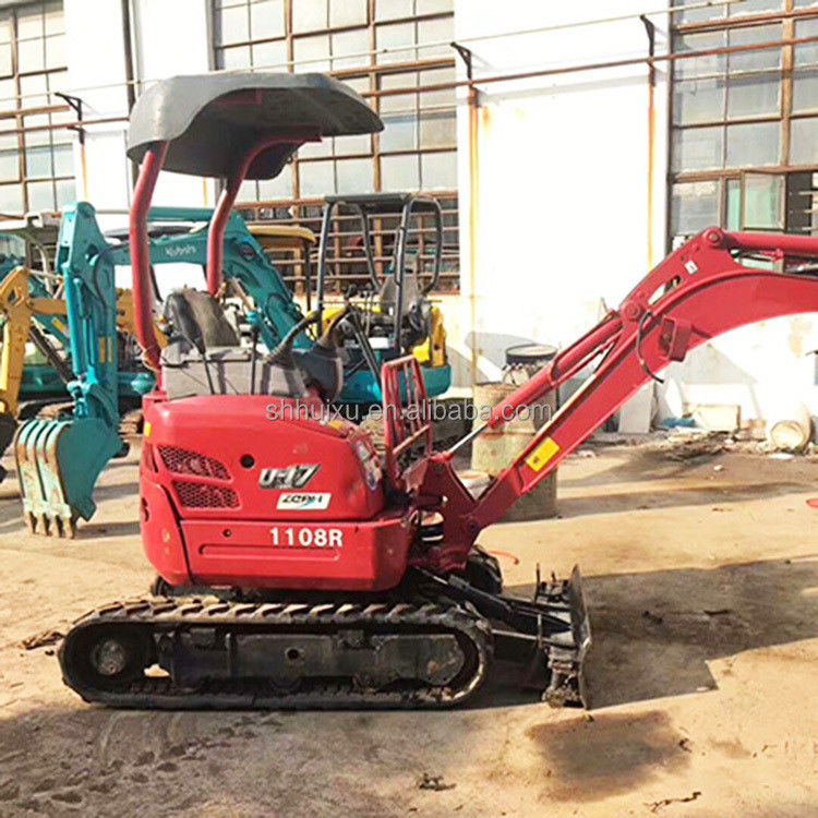 Tweedehands hydraulische kruiper graafmachine Kubota17 Hoogwaardige/gebruikte mini graafmachine Kubota17 Japanse oorsprong goedkope prijs