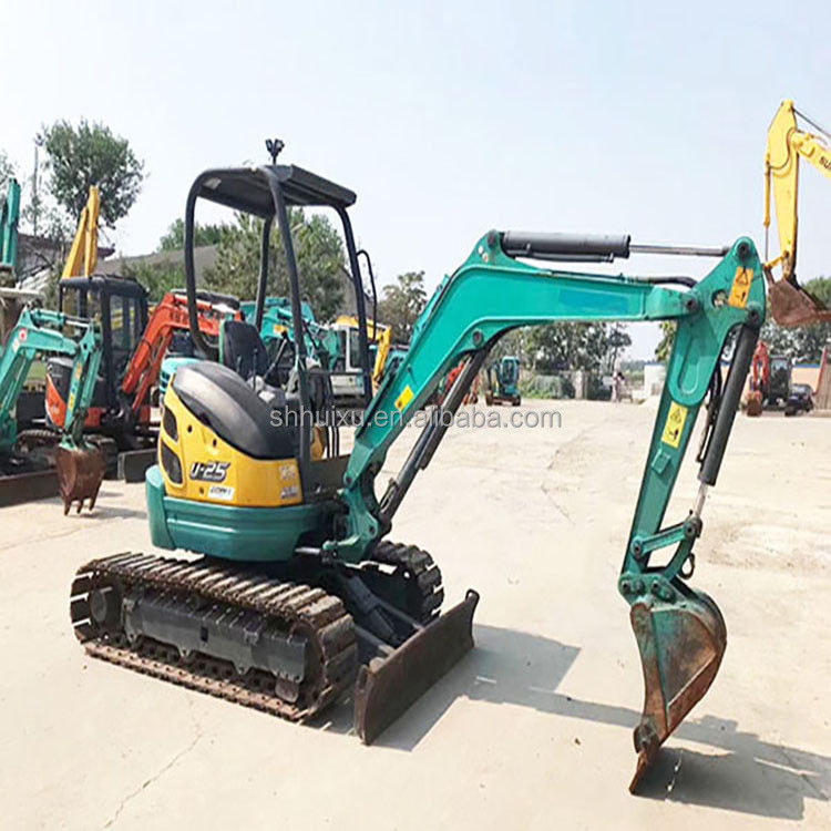 Tweedehands hydraulische kruiper Graafmachine Kubota25 Hoogwaardige/gebruikte mini graafmachine Kubota25 Japanse oorsprong goedkope prijs