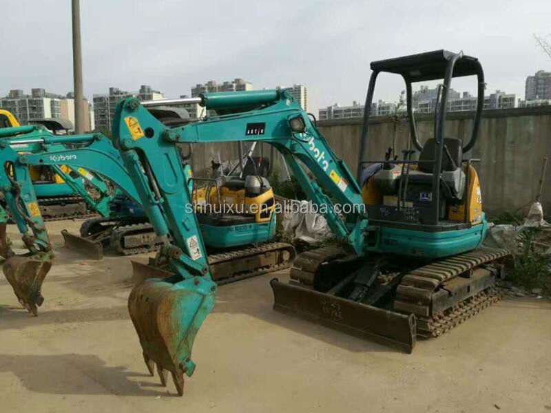 Tweedehands hydraulische kruiper Graafmachine Kubota25 Hoogwaardige/gebruikte mini graafmachine Kubota25 Japanse oorsprong goedkope prijs