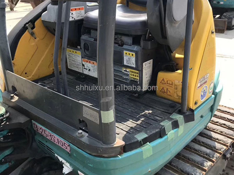 Tweedehands hydraulische kruiper Graafmachine Kubota25 Hoogwaardige/gebruikte mini graafmachine Kubota25 Japanse oorsprong goedkope prijs