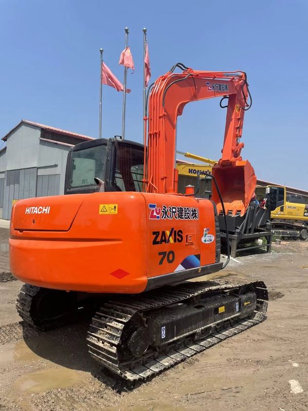 HITACHI ZX70 60 Hydraulische graafmachine Tweedehands Leuke kwaliteit/Gebruikte graafmachine HITACHI ZX70 60 warm te koop