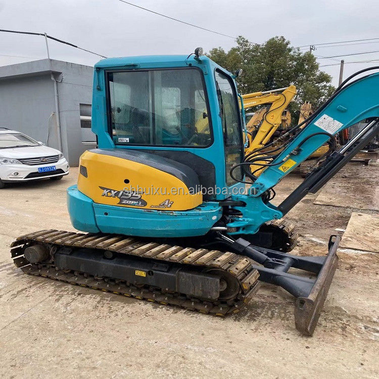 Gebruikte mini graafmachine Kubota35 Japanse oorsprong goedkope prijs/tweedehands hydraulische kruipmachine Graafmachine Kubota35 Hoogwaardige kwaliteit