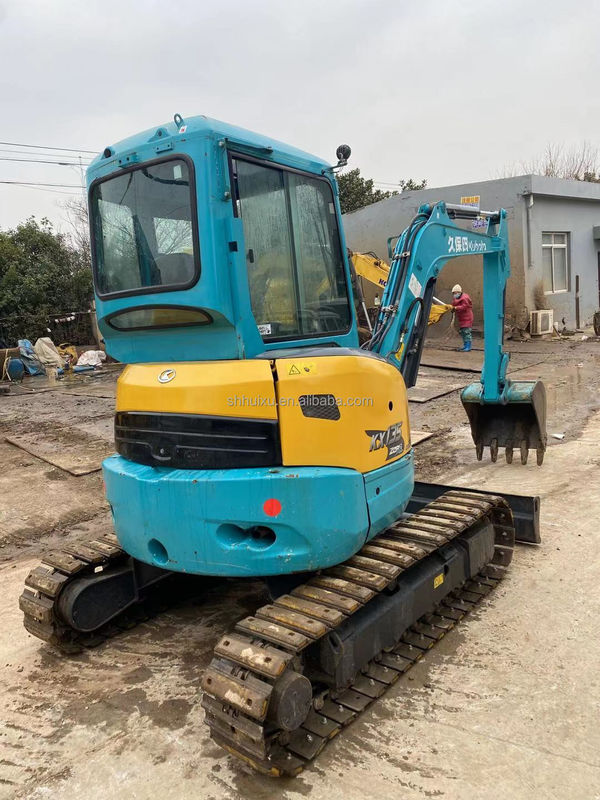 Gebruikte mini graafmachine Kubota35 Japanse oorsprong goedkope prijs/tweedehands hydraulische kruipmachine Graafmachine Kubota35 Hoogwaardige kwaliteit
